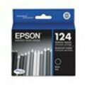 Epson #124 Black Ink Cartridge 200 YLD T124120